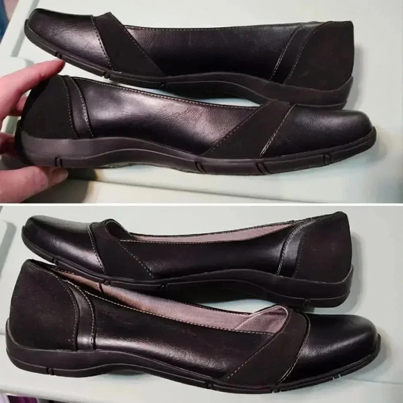 LifeStride Daydream Black Flats Loafers Slip-on Casual Comfort Shoes Women's 10 - Picture 4 of 9